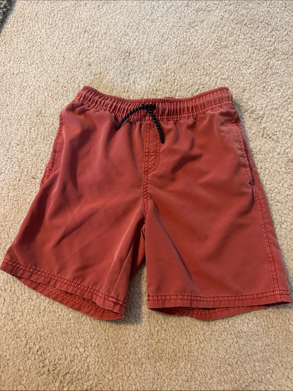 Cat & Jack Rust Red Drawstring Boys' Shorts